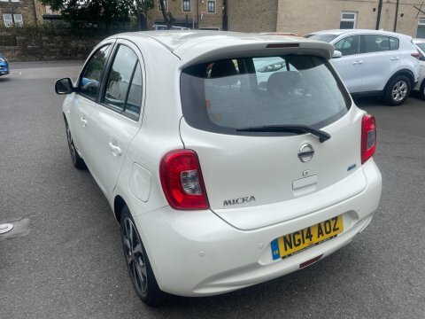 Nissan Micra 2014 14 Tekna White #4