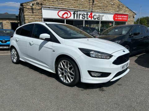 Ford Focus 2017 17 St-line White