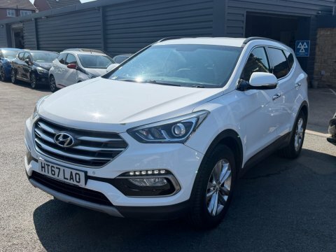Hyundai Santa Fe 2018 67 Crdi White #3