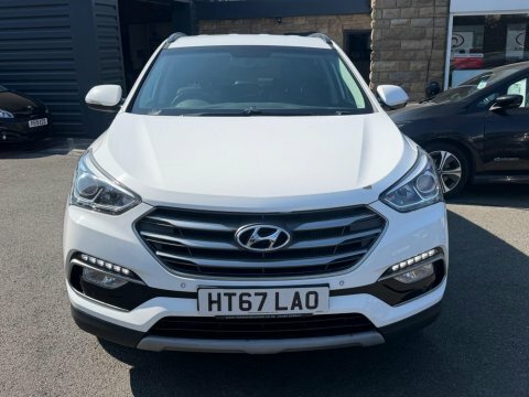 Hyundai Santa Fe 2018 67 Crdi White #2
