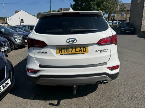 Hyundai Santa Fe 2018 67 Crdi White #5