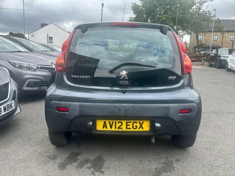 Peugeot 107 2012 12 Active Grey #4