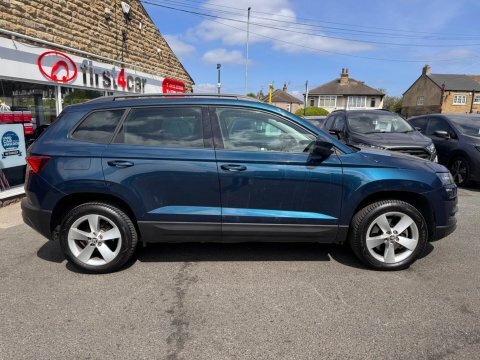 Skoda Karoq 2018 18 Se Blue #4