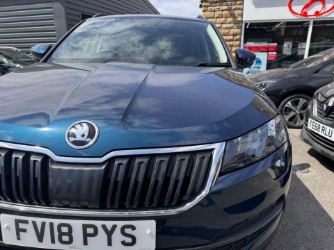 Skoda Karoq 2018 18 Se Blue #5