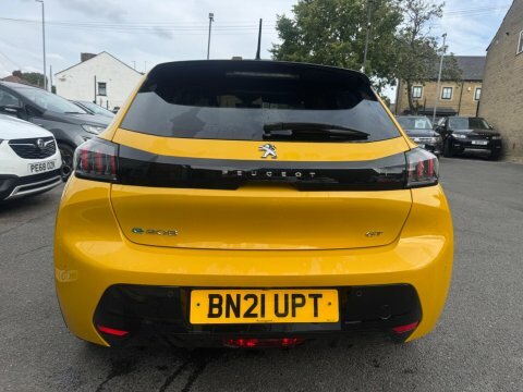 Peugeot e-208 50 Kwh 2021 Yellow #5