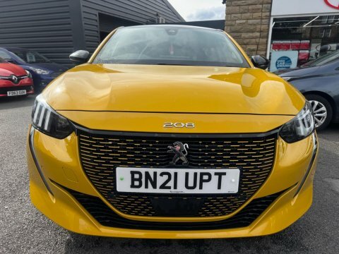 Peugeot e-208 50 Kwh 2021 Yellow #2
