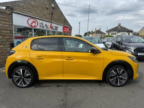 Peugeot e-208 50 Kwh 2021 Yellow #3