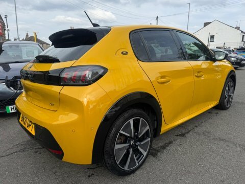 Peugeot e-208 50 Kwh 2021 Yellow #6