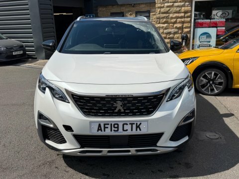 Peugeot 3008 2019 19 Bluehdi White #2