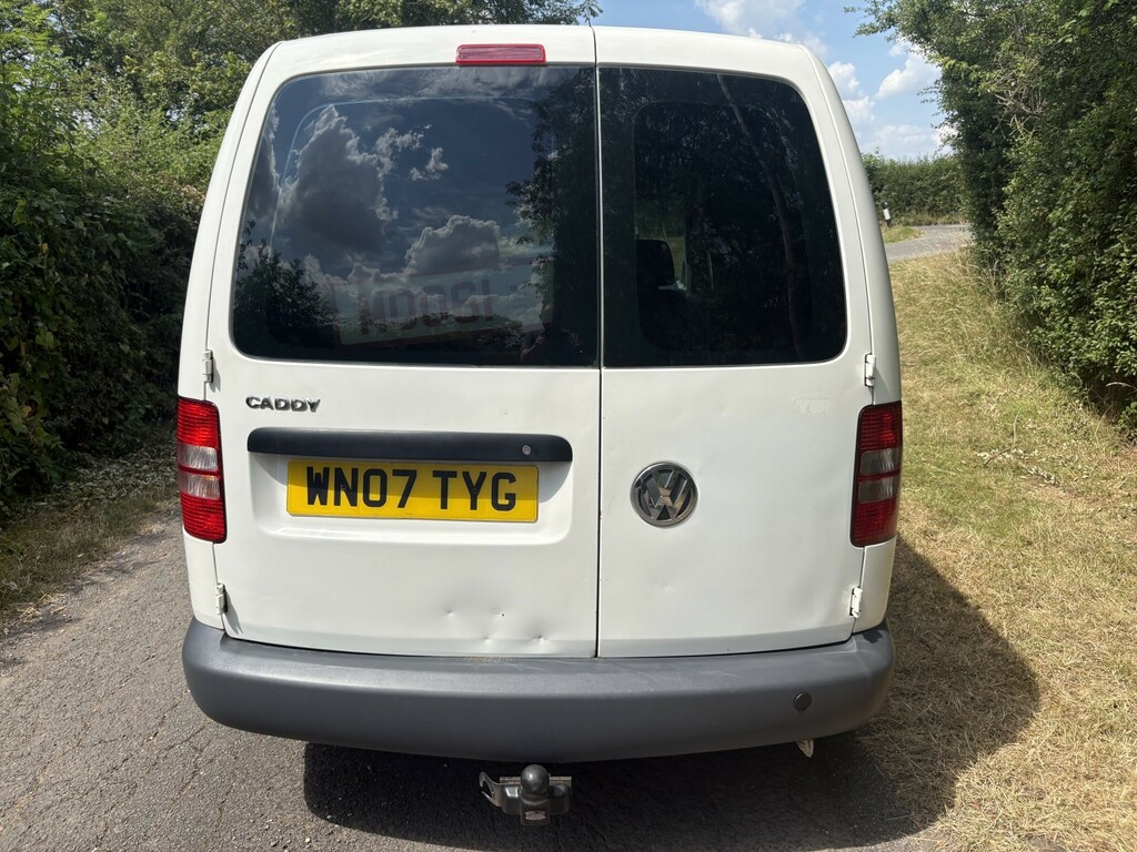 Volkswagen Caddy Panel Van C20 69Bhp Sdi Van 2007 White #8