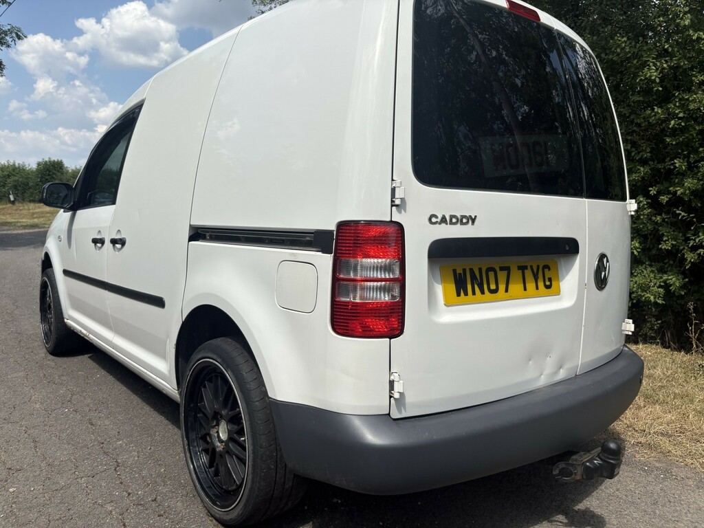 Volkswagen Caddy Panel Van C20 69Bhp Sdi Van 2007 White #23