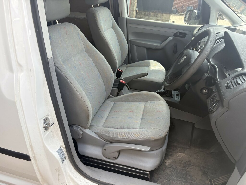 Volkswagen Caddy Panel Van C20 69Bhp Sdi Van 2007 White #9