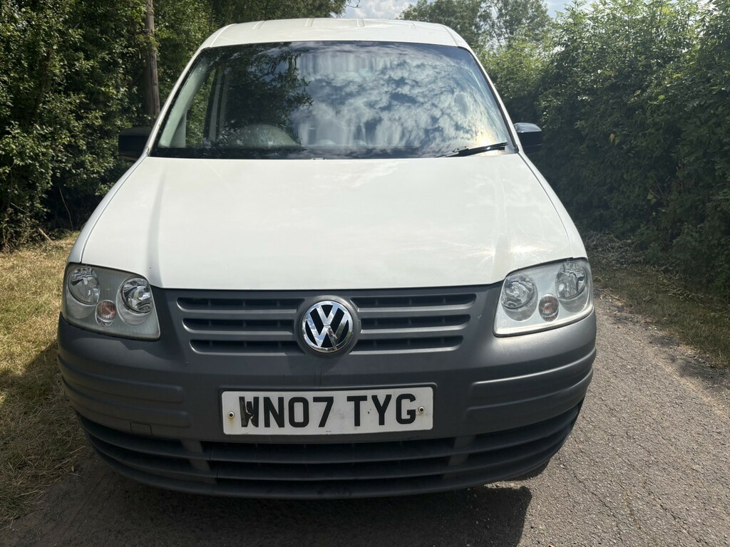Volkswagen Caddy Panel Van C20 69Bhp Sdi Van 2007 White #7