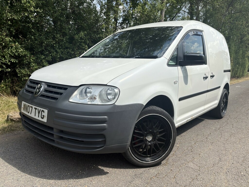 Volkswagen Caddy 1.9 Tdi Pd C20 White #2