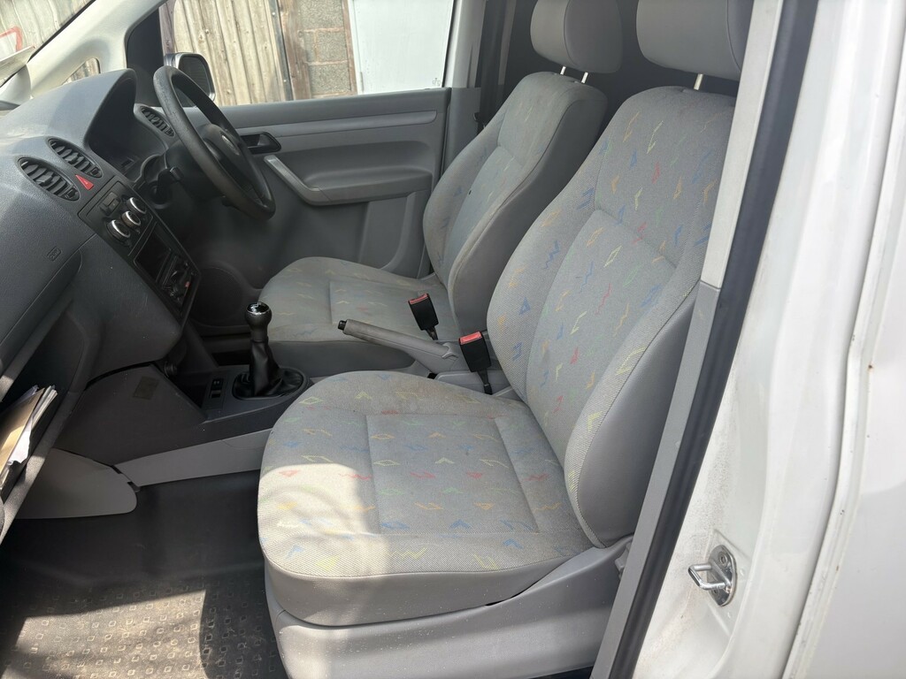 Volkswagen Caddy Panel Van C20 69Bhp Sdi Van 2007 White #10