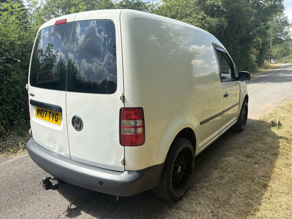 Volkswagen Caddy 1.9 Tdi Pd C20 White #3