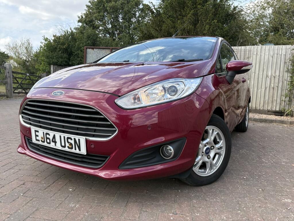Ford Fiesta 1.6 Tdci Econetic Zetec 201464 EJ64USN Red #5
