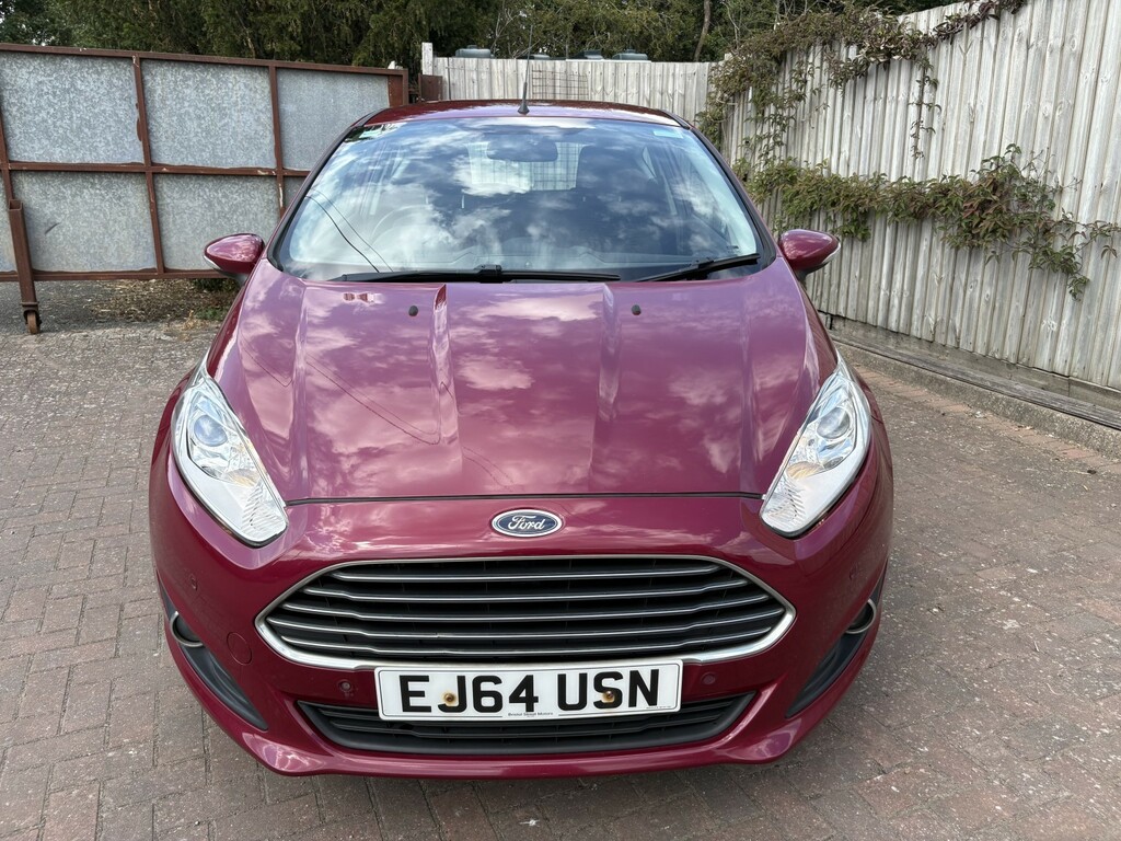 Ford Fiesta 1.6 Tdci Econetic Zetec 201464 EJ64USN Red #4
