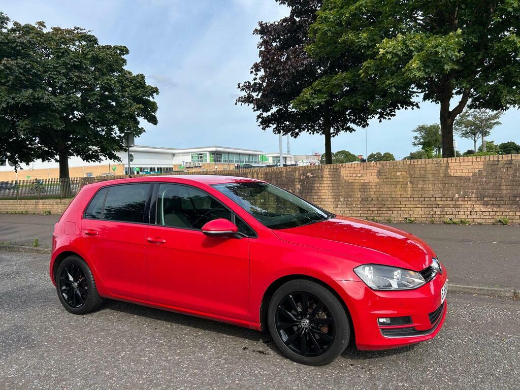Volkswagen Golf 2.0 Tdi Bluemotion Tech Gt Euro 6 S S SJ65AXR Red #3