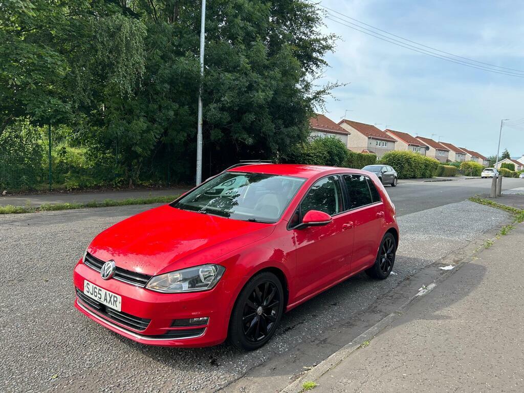 Volkswagen Golf 2.0 Tdi Bluemotion Tech Gt Euro 6 S S SJ65AXR Red #5