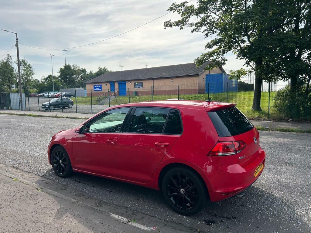 Volkswagen Golf 2.0 Tdi Bluemotion Tech Gt Euro 6 S S SJ65AXR Red #6