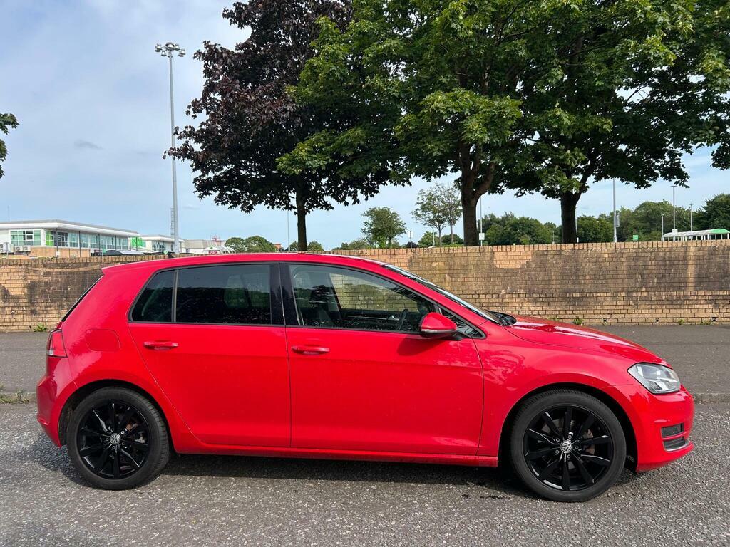 Volkswagen Golf 2.0 Tdi Bluemotion Tech Gt Euro 6 S S SJ65AXR Red