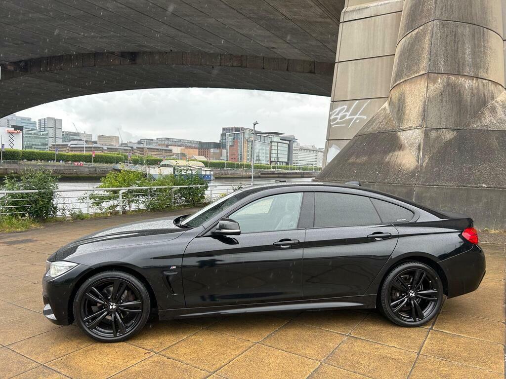 BMW 4 Series Gran Coupe 2.0 420D M Sport Xdrive Euro 6 S S Black #3