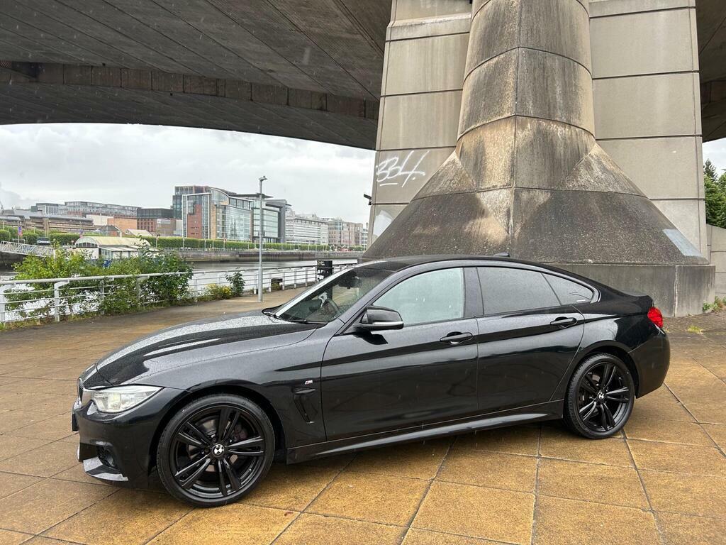BMW 4 Series Gran Coupe 2.0 420D M Sport Xdrive Euro 6 S S Black #2