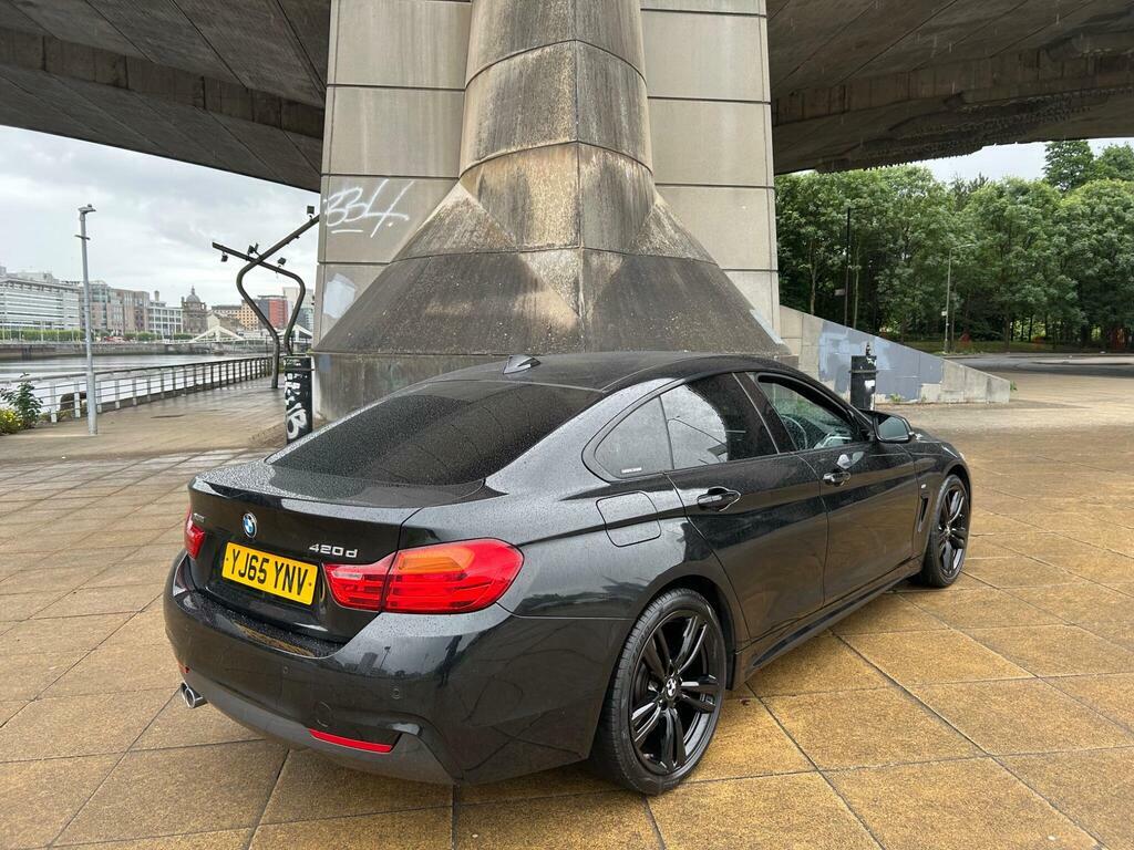 BMW 4 Series Gran Coupe 420D Xdrive Sport Gran Coupe Silver #16