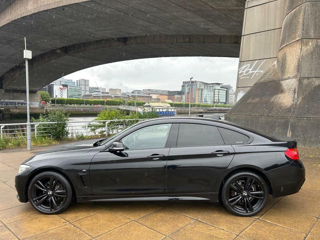 BMW 4 Series Gran Coupe 2.0 420D M Sport Xdrive Euro 6 S S Black #4