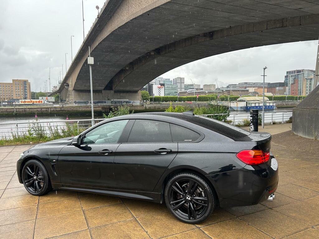 BMW 4 Series Gran Coupe 2.0 420D M Sport Xdrive Euro 6 S S Black #5