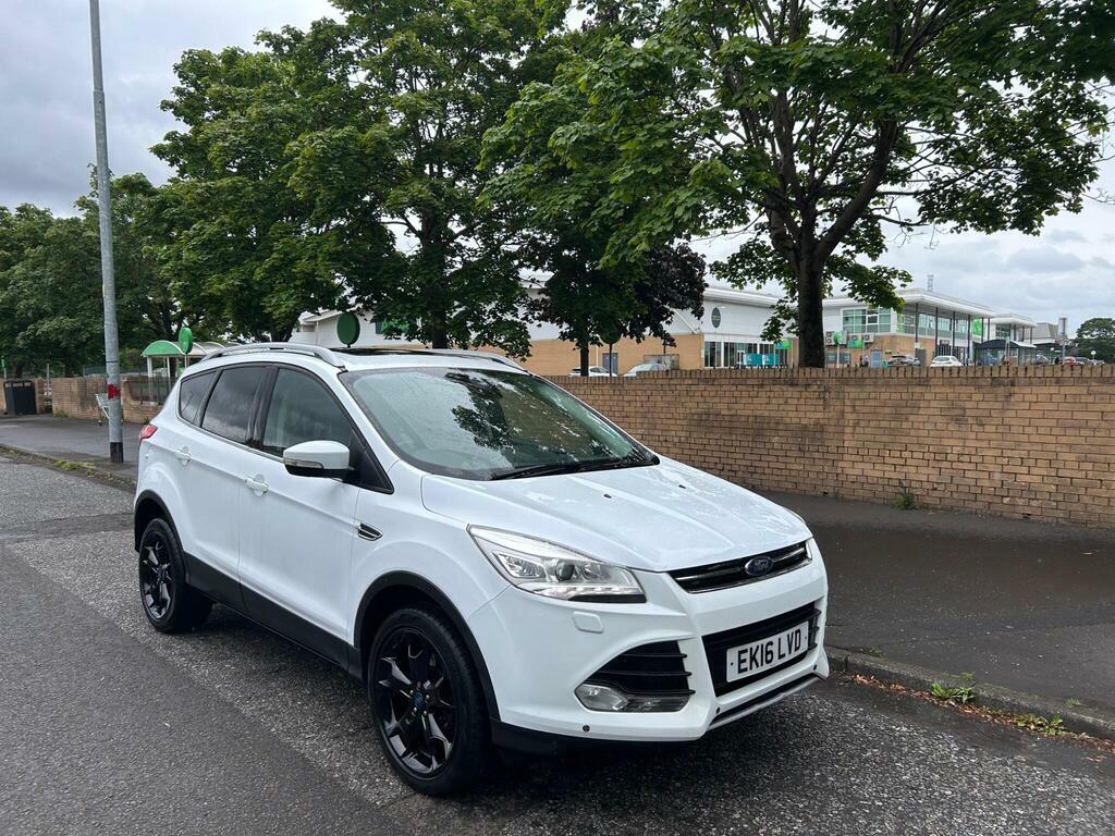 Ford Kuga 2.0 Tdci Titanium X Powershift Awd Euro 6 S S White #3
