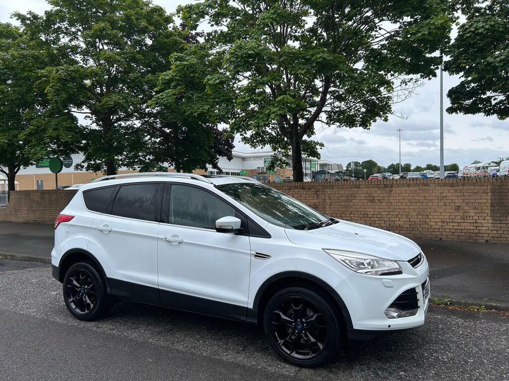 Ford Kuga 2.0 Tdci Titanium X Powershift Awd Euro 6 S S White #2