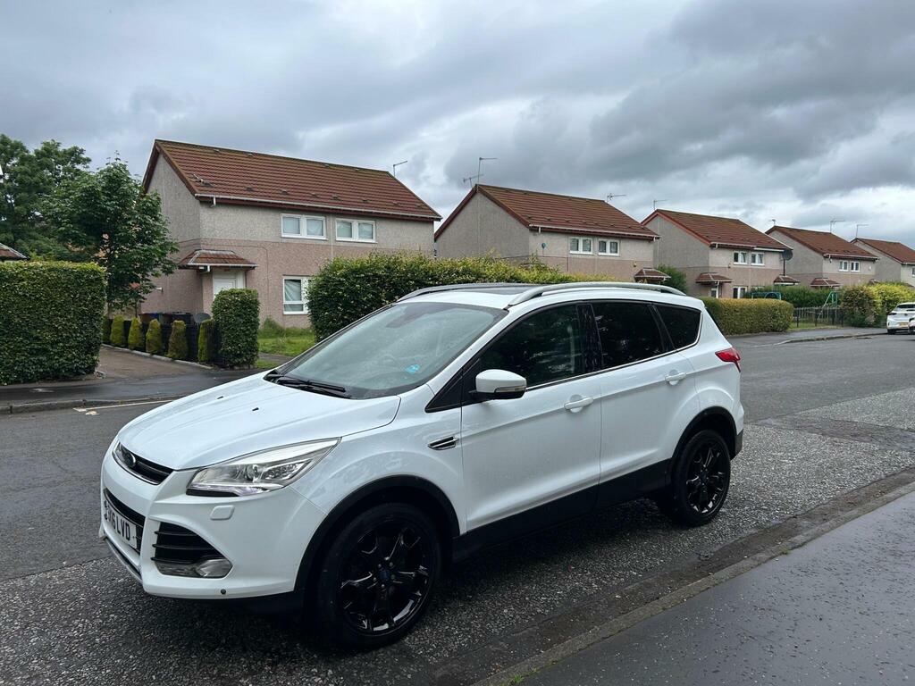 Ford Kuga 2.0 Tdci Titanium X Powershift Awd Euro 6 S S White #5