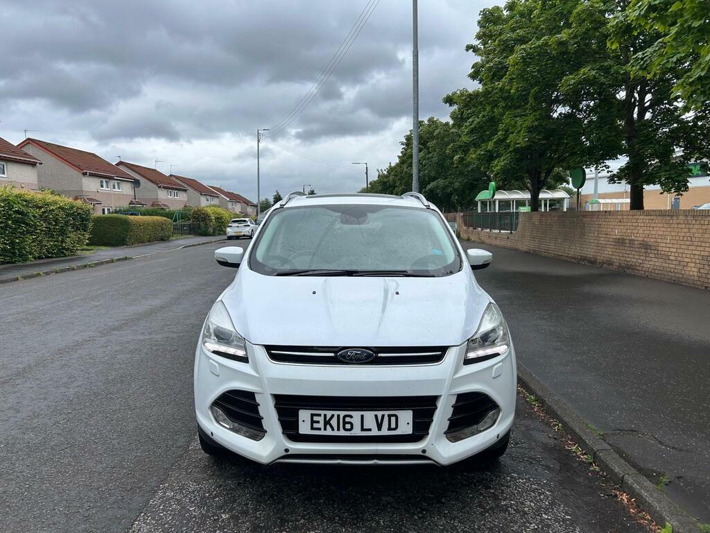 Ford Kuga 2.0 Tdci Titanium X Powershift Awd Euro 6 S S White #4