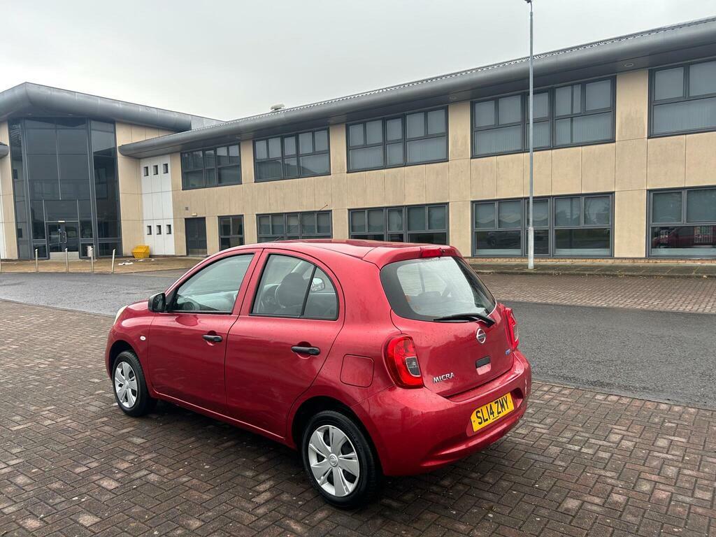 Nissan Micra 1.2 Visia Euro 5 Red #6