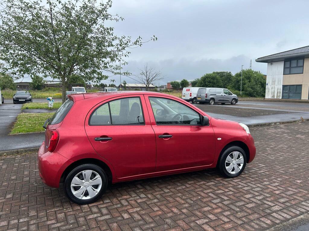 Nissan Micra 1.2 Acenta Cvt Euro 5 2014 Red #7