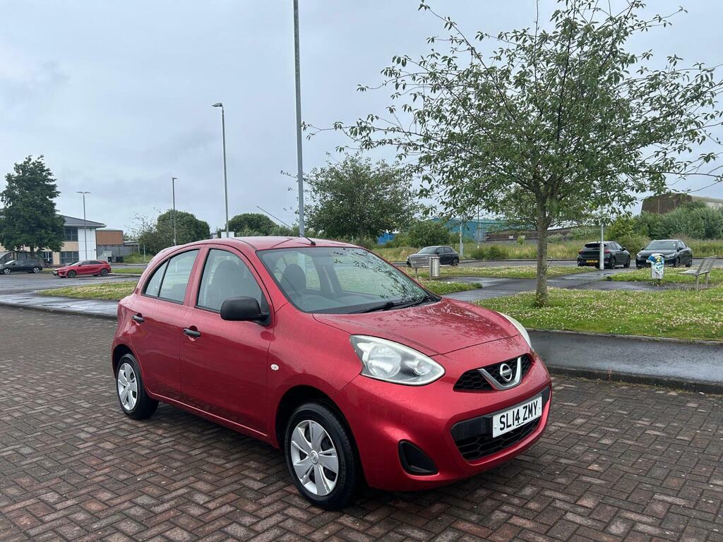 Nissan Micra 1.2 Visia Euro 5 Red #2