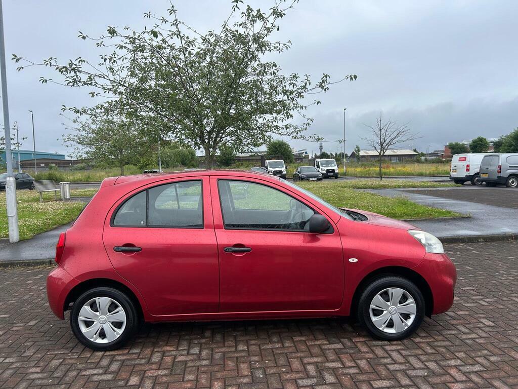 Nissan Micra 1.2 Acenta Cvt Euro 5 2014 Red #8
