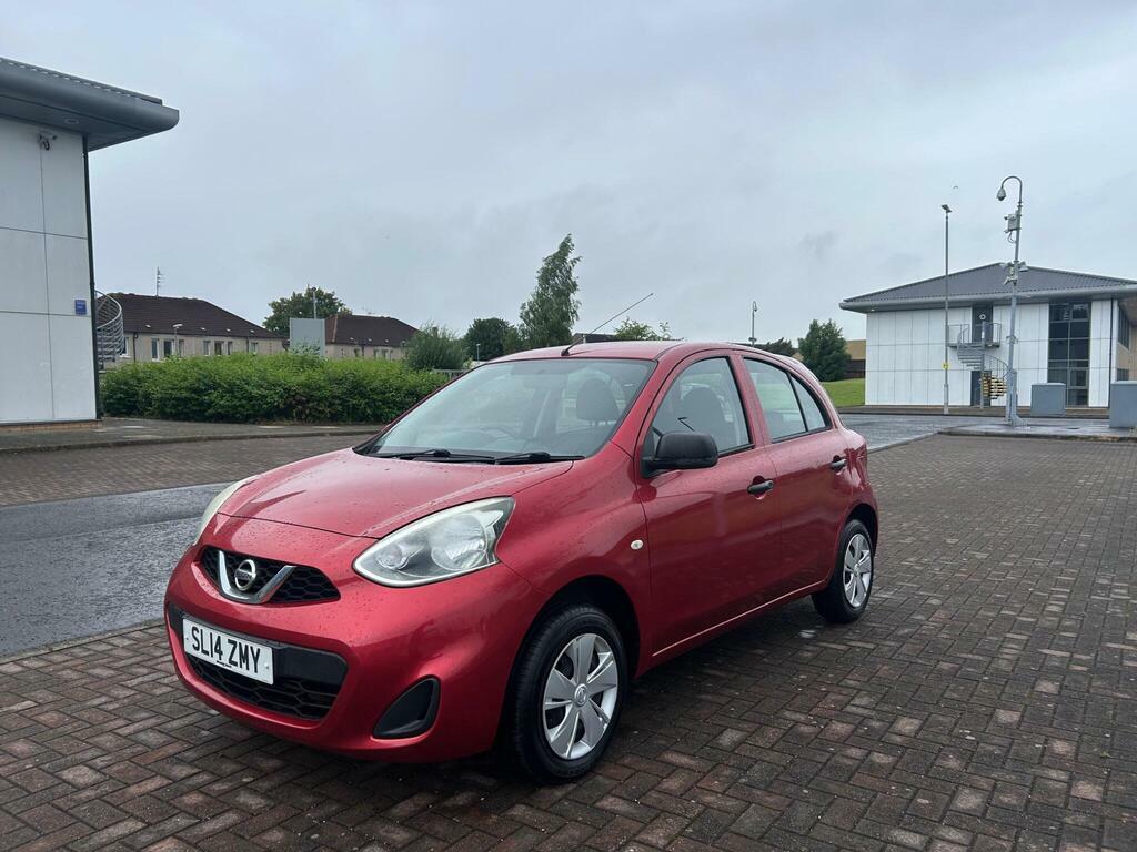 Nissan Micra 1.2 Visia Euro 5 Red #4