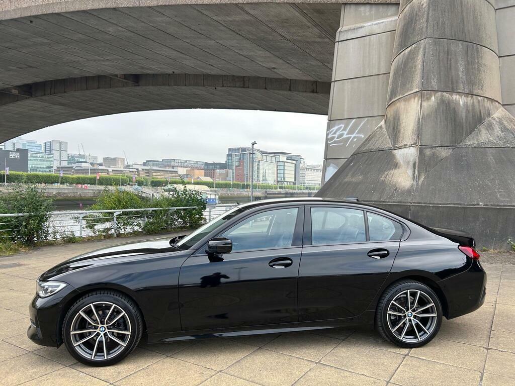 BMW 3 Series 2.0 318D Sport Euro 6 S S KS70OWM Black #4