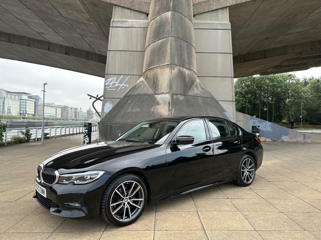 BMW 3 Series 2.0 318D Sport Euro 6 S S KS70OWM Black #2