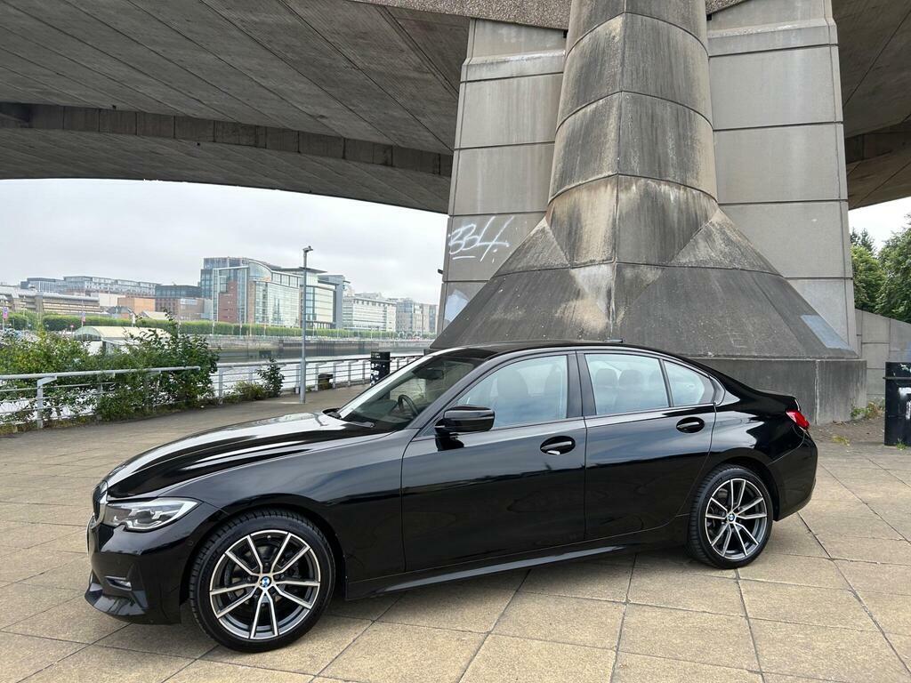 BMW 3 Series 2.0 318D Sport Euro 6 S S KS70OWM Black #3
