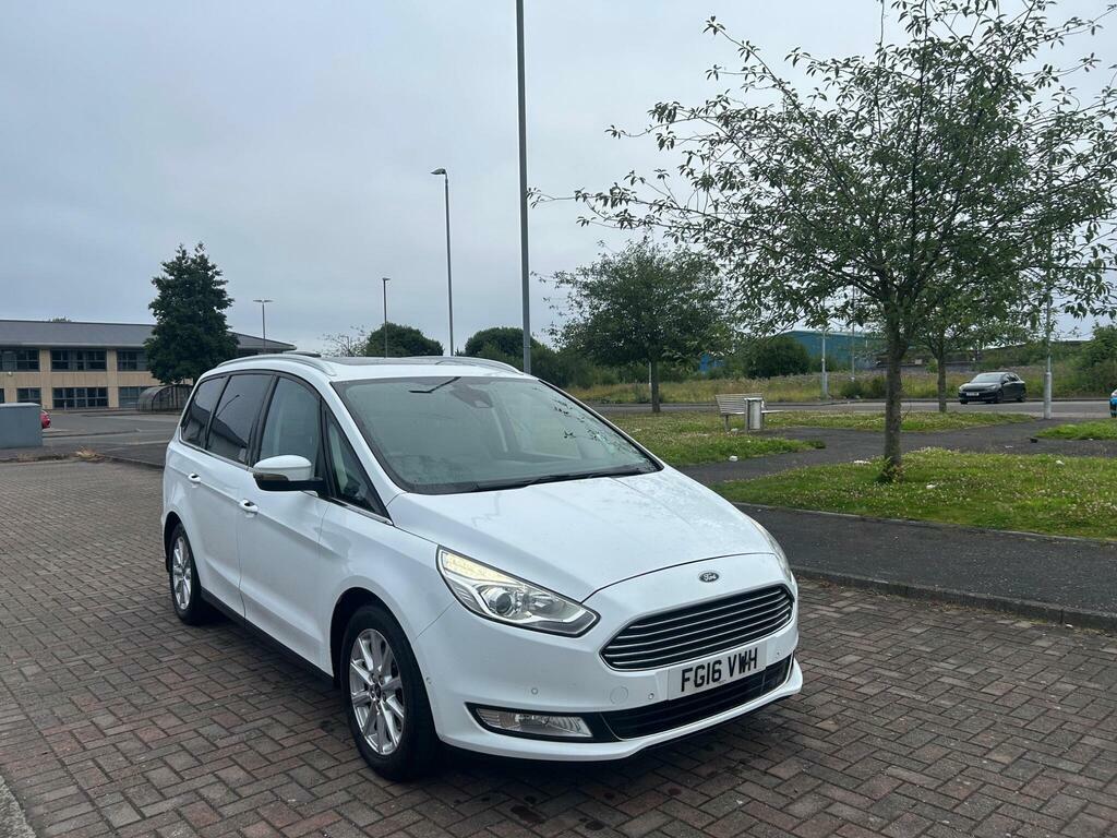 Ford Galaxy 2.0 Tdci Titanium X Powershift Euro 6 S S White #3