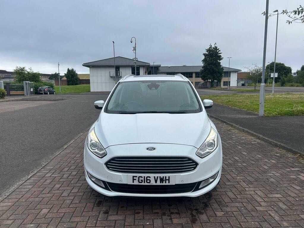Ford Galaxy 2.0 Tdci Titanium X Powershift Euro 6 S S White #5