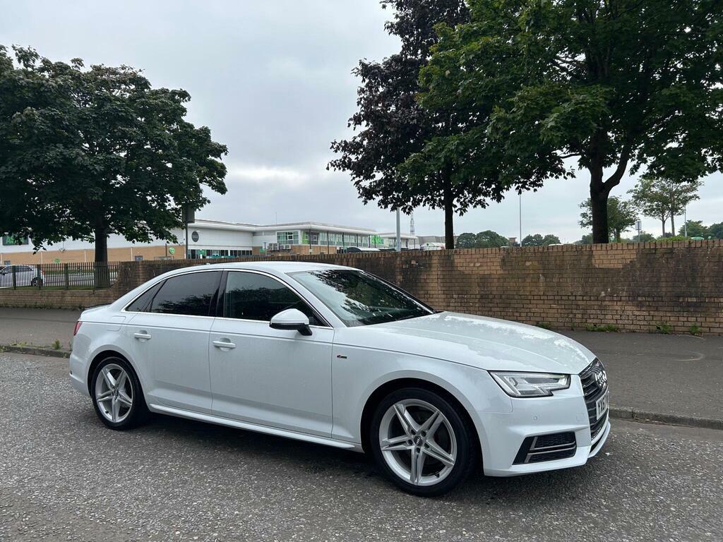 Audi A4 1.4 Tfsi S Line Euro 6 S S White #2