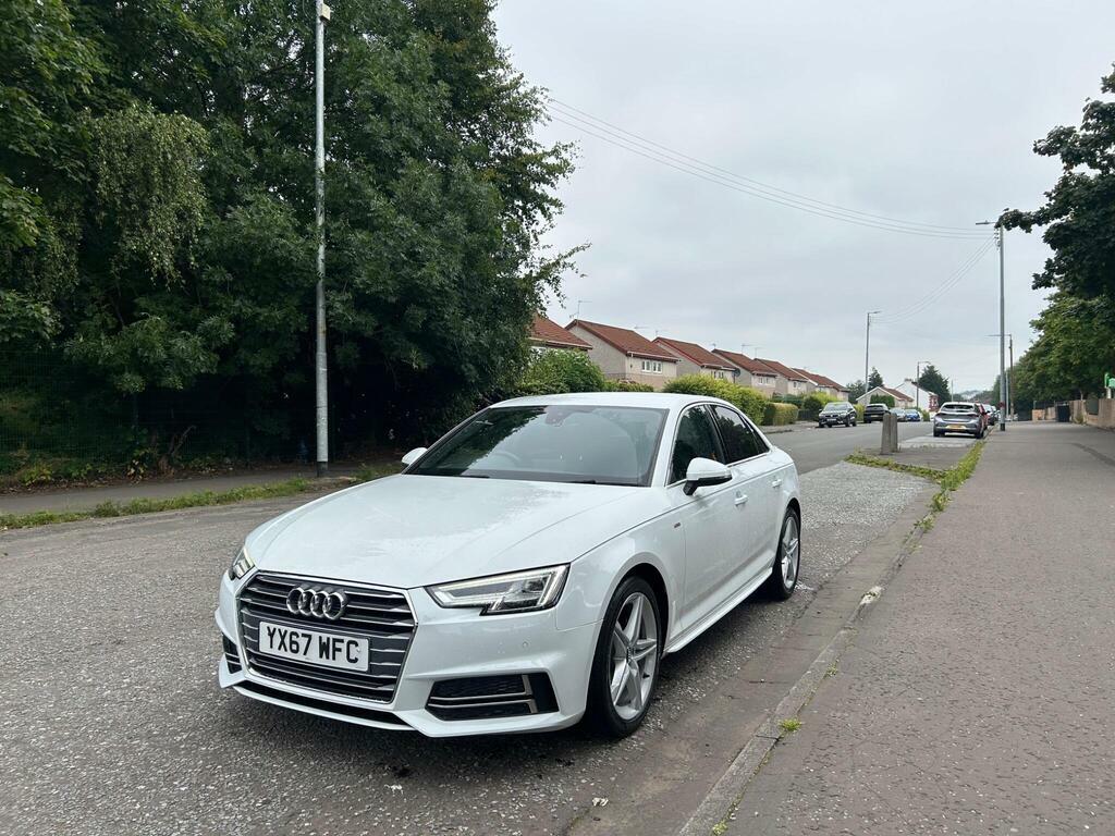 Audi A4 1.4 Tfsi S Line Euro 6 S S White #5