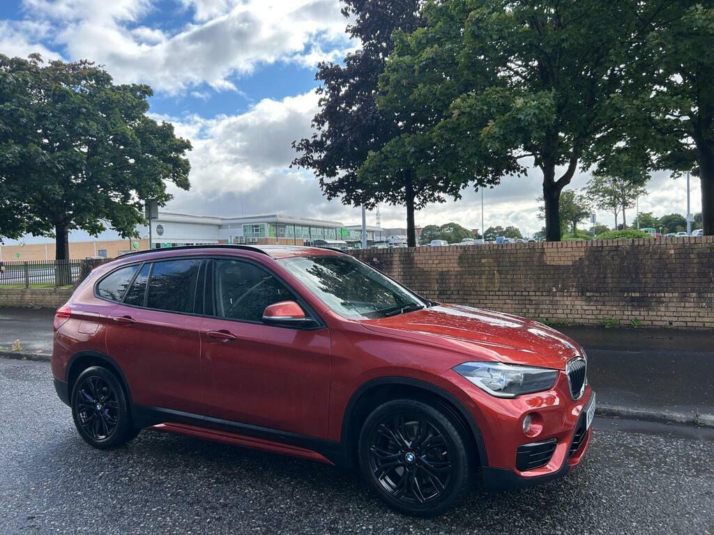 BMW X1 2.0 20D Sport Xdrive Euro 6 S S Orange #2