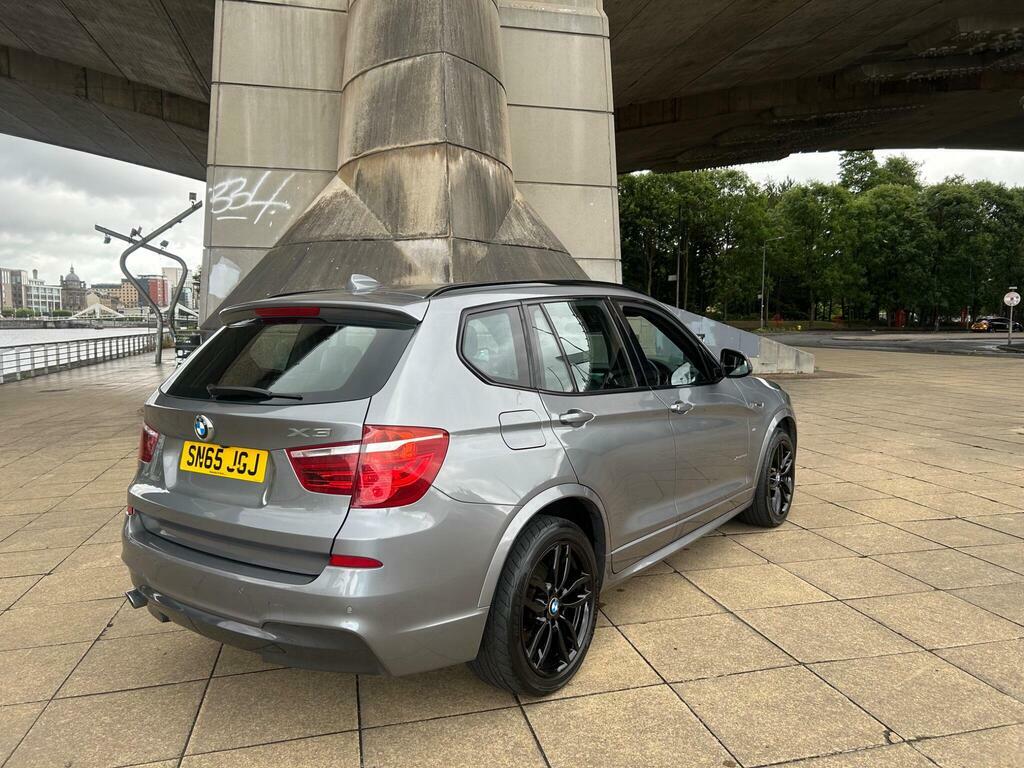 BMW X3 Xdrive20d M Sport Silver #14