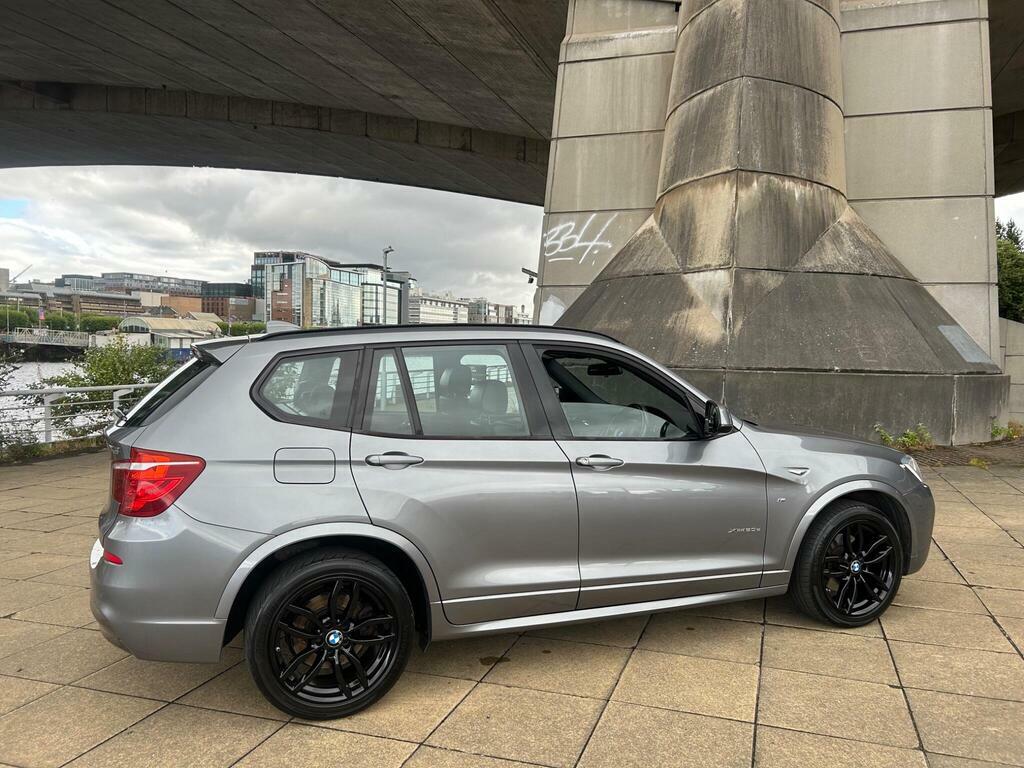BMW X3 Xdrive20d M Sport Silver #12